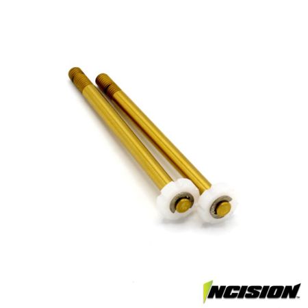 Vanquish X2 TiN Coated S8E 80mm Shock Shafts (IRC00510)