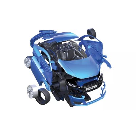 Airfix QUICKBUILD Audi TT Coupe - Blue (J6054) Airfix QUICKBUILD Audi TT Coupe - Blue (J6054)