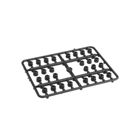 JConcepts 3mm Plastic Nut - 28pc (JC2157) JConcepts 3mm Plastic Nut - 28pc (JC2157)