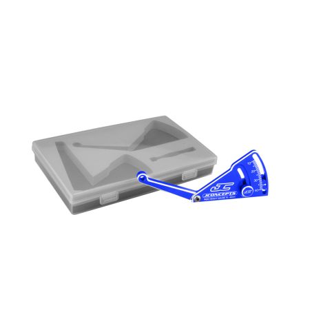 JConcepts Aluminum Ride Height Gauge, 10-40mm-Blue (JC2282-1) JConcepts Aluminum Ride Height Gauge, 10-40mm-Blue (JC2282-1)