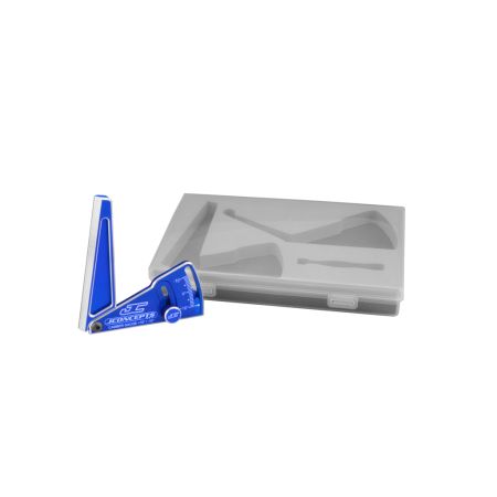 JConcepts Aluminum Camber Gauge, 85mm-Blue (JC2283-1) JConcepts Aluminum Camber Gauge, 85mm-Blue (JC2283-1)