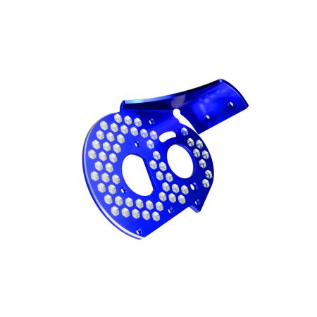 JConcepts RC10 Alloy Rear Motor Plate-Honeycomb-Blue (JC2319-1) JConcepts RC10 Alloy Rear Motor Plate-Honeycomb-Blue (JC2319-1)