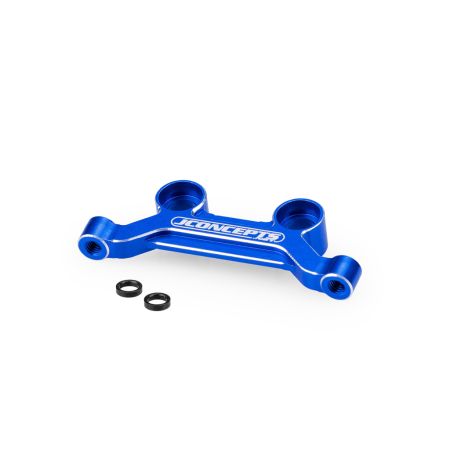 JConcepts DR10/SR10/RB10 Aluminum steering rack - Blue (JC2352-1) JConcepts DR10/SR10/RB10 Aluminum steering rack - Blue (JC2352-1)