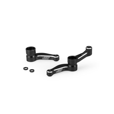 JConcepts DR10/SR10/RB10 Aluminum steering bellcranks -Black (JC2354-2) JConcepts DR10/SR10/RB10 Aluminum steering bellcranks -Black (JC2354-2)