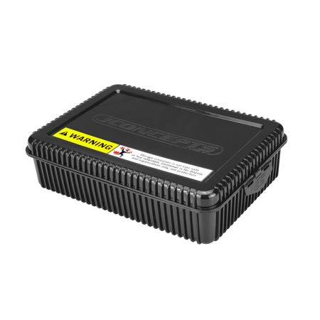 JConcepts Shorty Storage Box w/Foam Liner-Black (JC2496-2) JConcepts Shorty Storage Box w/Foam Liner-Black (JC2496-2)