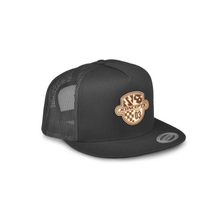 JConcepts Destination Hat- Flat Bill, Mesh, Snap Back- Black (JC2845B) JConcepts Destination Hat- Flat Bill, Mesh, Snap Back- Black (JC2845B)