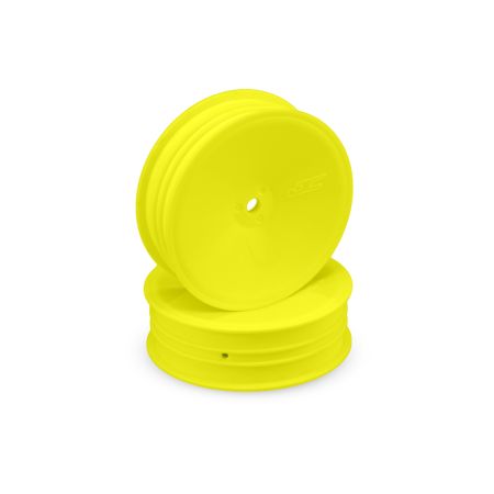 JConcepts Mono-2.2" Slim Front Wheel (Yellow)-4pc (JC3376Y)