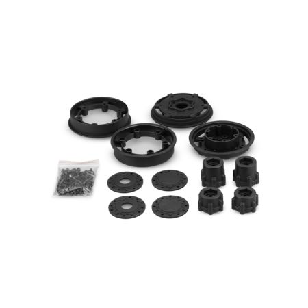 jConcepts Tribute Transport-2.4" MT wheel&adaptors (Blk) 2pc (JC3382B) jConcepts Tribute Transport-2.4" MT wheel&adaptors (Blk) 2pc (JC3382B)