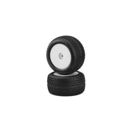 jConcepts Twin Pin - Pink Compound- Pre-mounted, White wheel (JC4005-101021) jConcepts Twin Pin - Pink Compound- Pre-mounted, White wheel (JC4005-101021)