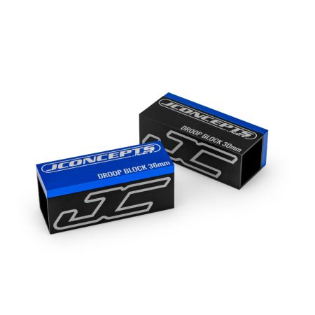 jConcepts Droop Block 30 x 36mm, 2pc - Black | Blue (JC5019) jConcepts Droop Block 30 x 36mm, 2pc - Black | Blue (JC5019)