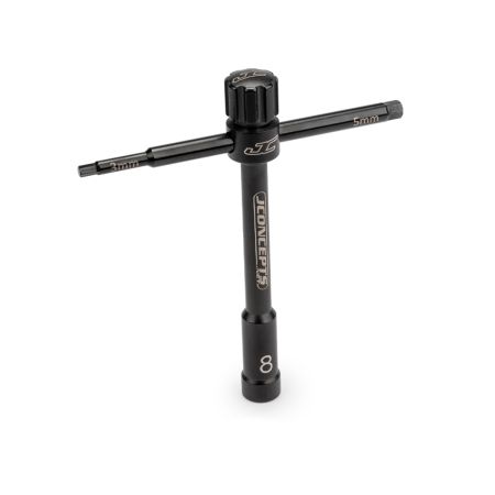 jConcepts Multi-Wrench - Black - 8mm (glow plug) - 3mm | 5mm (JC5026) jConcepts Multi-Wrench - Black - 8mm (glow plug) - 3mm | 5mm (JC5026)