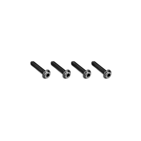 jConcepts 3x14mm Top Hat Titanium Screw-Stealth Black - 4pc (JC5041-2) jConcepts 3x14mm Top Hat Titanium Screw-Stealth Black - 4pc (JC5041-2)