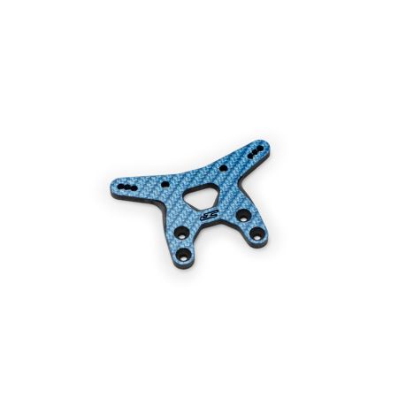 jConcepts RC10B7 Carbon Fiber Front Shock Tower - Blue (JC5187-1) jConcepts RC10B7 Carbon Fiber Front Shock Tower - Blue (JC5187-1)