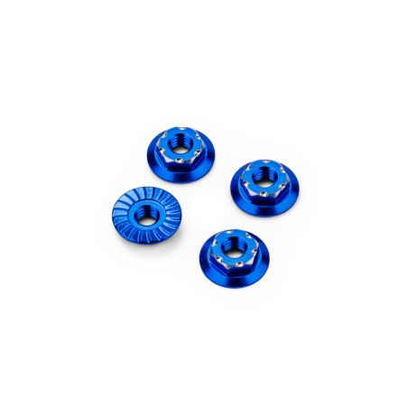 jConcepts RC10B7 M4 Low-Profile Alloy Wheel Nut - Blue - 4pc (JC5216-1) jConcepts RC10B7 M4 Low-Profile Alloy Wheel Nut - Blue - 4pc (JC5216-1)