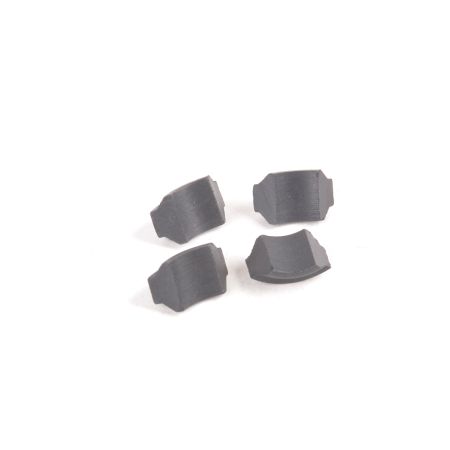 Contact RC Oval Spec Clutch Shoes-Black - 4pcs (JP047) Contact RC Oval Spec Clutch Shoes-Black - 4pcs (JP047)