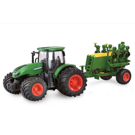 Korody RC 1:24 Tractor With Seeding Trailer (K-6646K) Korody RC 1:24 Tractor With Seeding Trailer (K-6646K)
