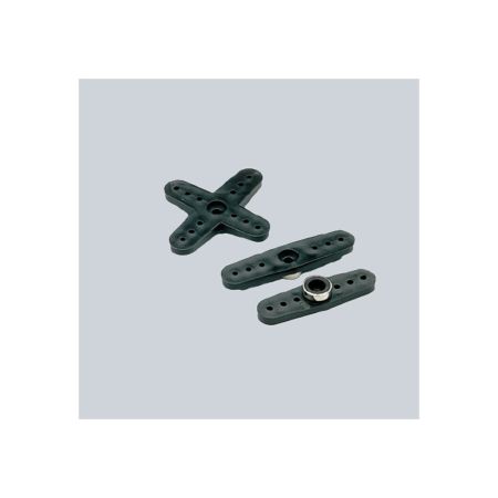KO PROPO Stayer Servo Horn/Arm - Black (KO36012) KO PROPO Stayer Servo Horn/Arm - Black (KO36012)