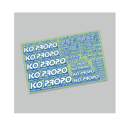 KO PROPO Decal Blue (KO79069) KO PROPO Decal Blue (KO79069)