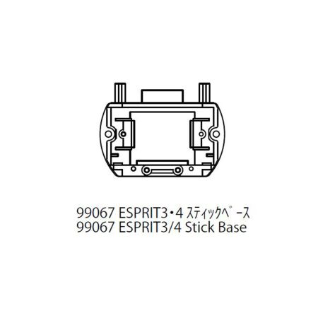 KO PROPO Esprit 3/4 Stick Base (KO99067) KO PROPO Esprit 3/4 Stick Base (KO99067)