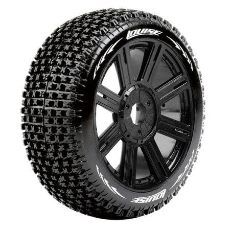 Louise RC B-Pirate 1:8 Fr/Rr Soft Hex 17mm Spoke Black (L-T3126SB) Louise RC B-Pirate 1:8 Fr/Rr Soft Hex 17mm Spoke Black (L-T3126SB)