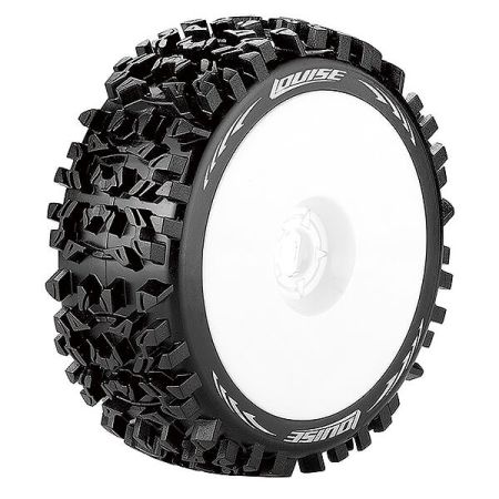 Louise RC B-Pioneer 1:8 Fr/Rr Soft Hex 17mm White (L-T3130SW) Louise RC B-Pioneer 1:8 Fr/Rr Soft Hex 17mm White (L-T3130SW)