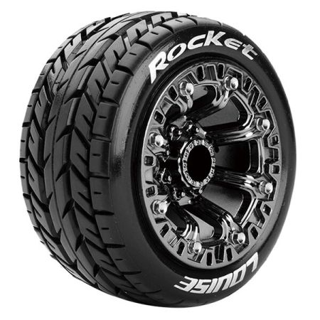 Louise RC ST-Rocket 1:16 Soft Spoke Black Chrome (L-T3188SBC) Louise RC ST-Rocket 1:16 Soft Spoke Black Chrome (L-T3188SBC)