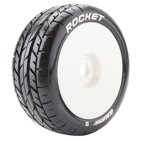 Louise RC B-Rocket 1:8 Fr/Rr Soft Hex 17mm White (L-T3190SW) Louise RC B-Rocket 1:8 Fr/Rr Soft Hex 17mm White (L-T3190SW)