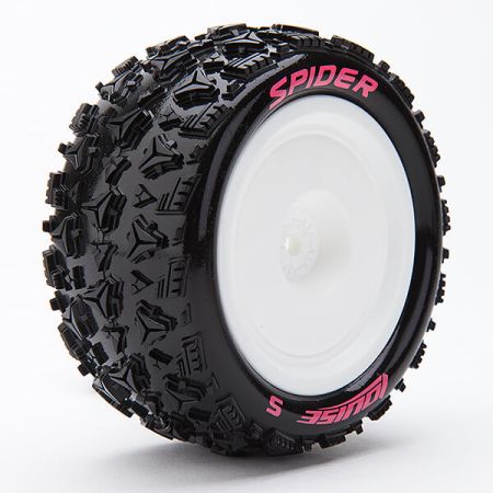 Louise RC E-Spider 1:10 4wd/Rr Soft Kyosho Hex 12mm White (L-T3200SWKR) Louise RC E-Spider 1:10 4wd/Rr Soft Kyosho Hex 12mm White (L-T3200SWKR)