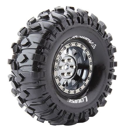 Louise RC CR-Rowdy 1:10 Super Soft Black Chrome Hex 12mm (L-T3233VBC) Louise RC CR-Rowdy 1:10 Super Soft Black Chrome Hex 12mm (L-T3233VBC)
