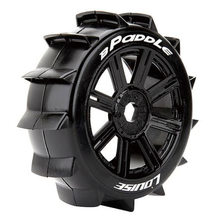 Louise RC B-Paddle 1:8 Fr/Rr Soft Hex 17mm Spoke Black (L-T3249SB) Louise RC B-Paddle 1:8 Fr/Rr Soft Hex 17mm Spoke Black (L-T3249SB)