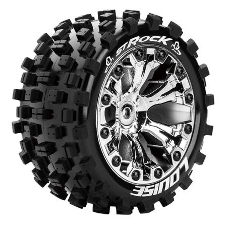 Louise RC ST-Rock 1:10 Soft 0 Offset Chrome EP Stampede 2wd (L-T3273SC) Louise RC ST-Rock 1:10 Soft 0 Offset Chrome EP Stampede 2wd (L-T3273SC)