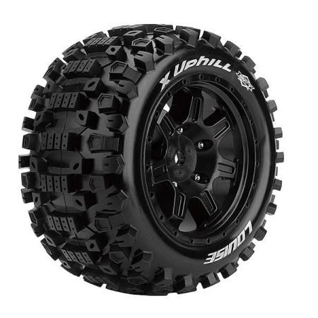 Louise RC X-Uphill Black Mounted X-Maxx Hex 24mm (L-T3297B) Louise RC X-Uphill Black Mounted X-Maxx Hex 24mm (L-T3297B)