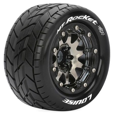 Louise RC MT-Rocket 1:10 Soft Bead-Lock/0 Offset Hex 12mm Black Chrome (L-T3307SBC) Louise RC MT-Rocket 1:10 Soft Bead-Lock/0 Offset Hex 12mm Black Chrome (L-T3307SBC)