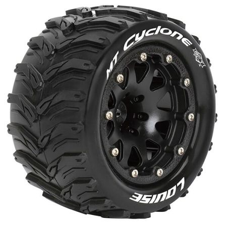 Louise RC MT-Cyclone 1:10 Soft Bead-Lock/1/2 Offset Hex 12M Black (L-T3310SBH) Louise RC MT-Cyclone 1:10 Soft Bead-Lock/1/2 Offset Hex 12M Black (L-T3310SBH)