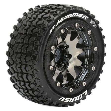 Louise RC ST-Hummer 1:10 Soft Bead-Lock 0 Offset Hex 12mm Black Chrome (L-T3314SBC) Louise RC ST-Hummer 1:10 Soft Bead-Lock 0 Offset Hex 12mm Black Chrome (L-T3314SBC)