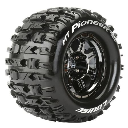 Louise RC MT-Pioneer 1:8 Sport 0" Offset Hex 17mm Black Chrome (L-T3321BC) Louise RC MT-Pioneer 1:8 Sport 0" Offset Hex 17mm Black Chrome (L-T3321BC)
