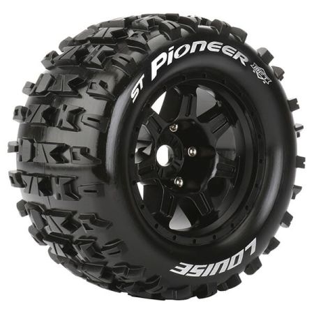 Louise RC ST-Pioneer 1:8 Sport 0" Offset Hex 17mm Black (L-T3325B) Louise RC ST-Pioneer 1:8 Sport 0" Offset Hex 17mm Black (L-T3325B)