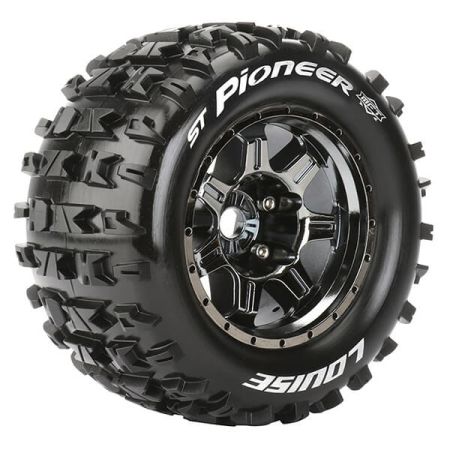 Louise RC ST-Pioneer 1:8 Sport 0" Offset Hex 17mm Black Chrome (L-T3325BC) Louise RC ST-Pioneer 1:8 Sport 0" Offset Hex 17mm Black Chrome (L-T3325BC)