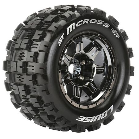 Louise RC ST-MCRoss 1:8 Sport 0" Offset Hex 17mm Black Chrome (L-T3327BC) Louise RC ST-MCRoss 1:8 Sport 0" Offset Hex 17mm Black Chrome (L-T3327BC)