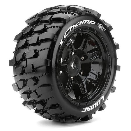 Louise RC X-Champ Black Arrma Kraton 8S Mounted 24mm Hex (L-T3349BM) Louise RC X-Champ Black Arrma Kraton 8S Mounted 24mm Hex (L-T3349BM)
