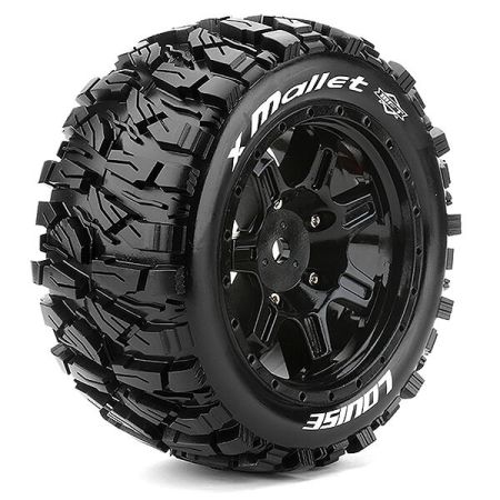 Louise RC X-Mallet Black Arrma Kraton 8S Mounted 24mm Hex (L-T3350BM) Louise RC X-Mallet Black Arrma Kraton 8S Mounted 24mm Hex (L-T3350BM)
