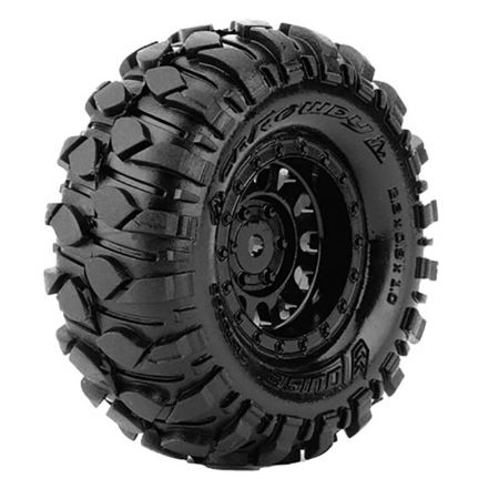 Lousie RC CR Rowdy 1:18/1:24 1.0" Crawler Tyre/Wheel - 2pcs (L-T3368VB)