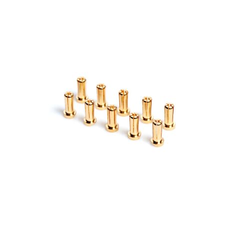 LRP 5mm Gold Connectors - Works Team - 10pk (14mm) (LRP65955)