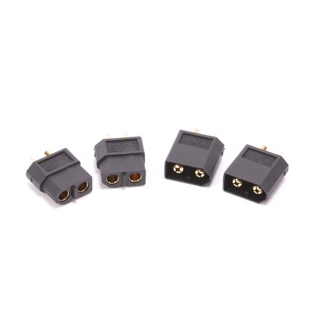 Monkey King XT60 Plug M/F Black - 2pcs (MK2980BK) Monkey King XT60 Plug M/F Black - 2pcs (MK2980BK)