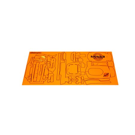 MR33 Sanwa M17 Skin - Neon Orange (MR33-S-M17-O) MR33 Sanwa M17 Skin - Neon Orange (MR33-S-M17-O)