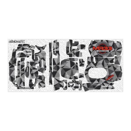 MR33 Sanwa M17 Skin (MR33-S-M17) MR33 Sanwa M17 Skin (MR33-S-M17)