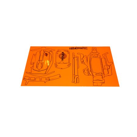 MR33 Sanwa MT-44 Skin - Neon Orange (MR33-S-MT44-O) MR33 Sanwa MT-44 Skin - Neon Orange (MR33-S-MT44-O)