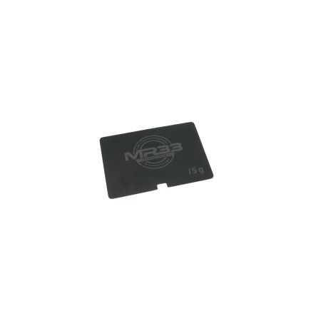 MR33 15g Steel Battery Weight 0.4mm - Black (MR33-STW-15G) MR33 15g Steel Battery Weight 0.4mm - Black (MR33-STW-15G)