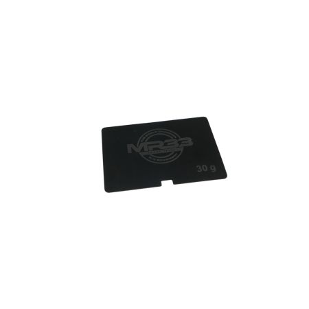 MR33 30g Steel Battery Weight 0.6mm - Black (MR33-STW-30G) MR33 30g Steel Battery Weight 0.6mm - Black (MR33-STW-30G)