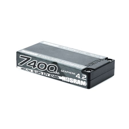 NOSRAM LiPo 7400mAh HV 1/12 Hyper LCG G-4.2 - 3.7v (NR999844) NOSRAM LiPo 7400mAh HV 1/12 Hyper LCG G-4.2 - 3.7v (NR999844)